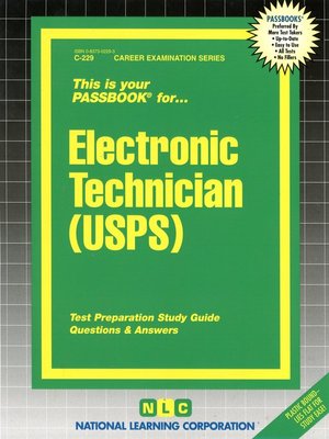 cover image of Electronic Technician (USPS)